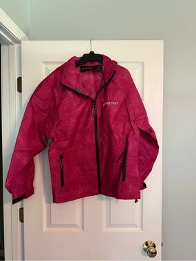 Frogg Toggs Women's Waterproof Raincoat in Bright Fuchsia